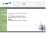 Tablet Screenshot of airaccessinc.com